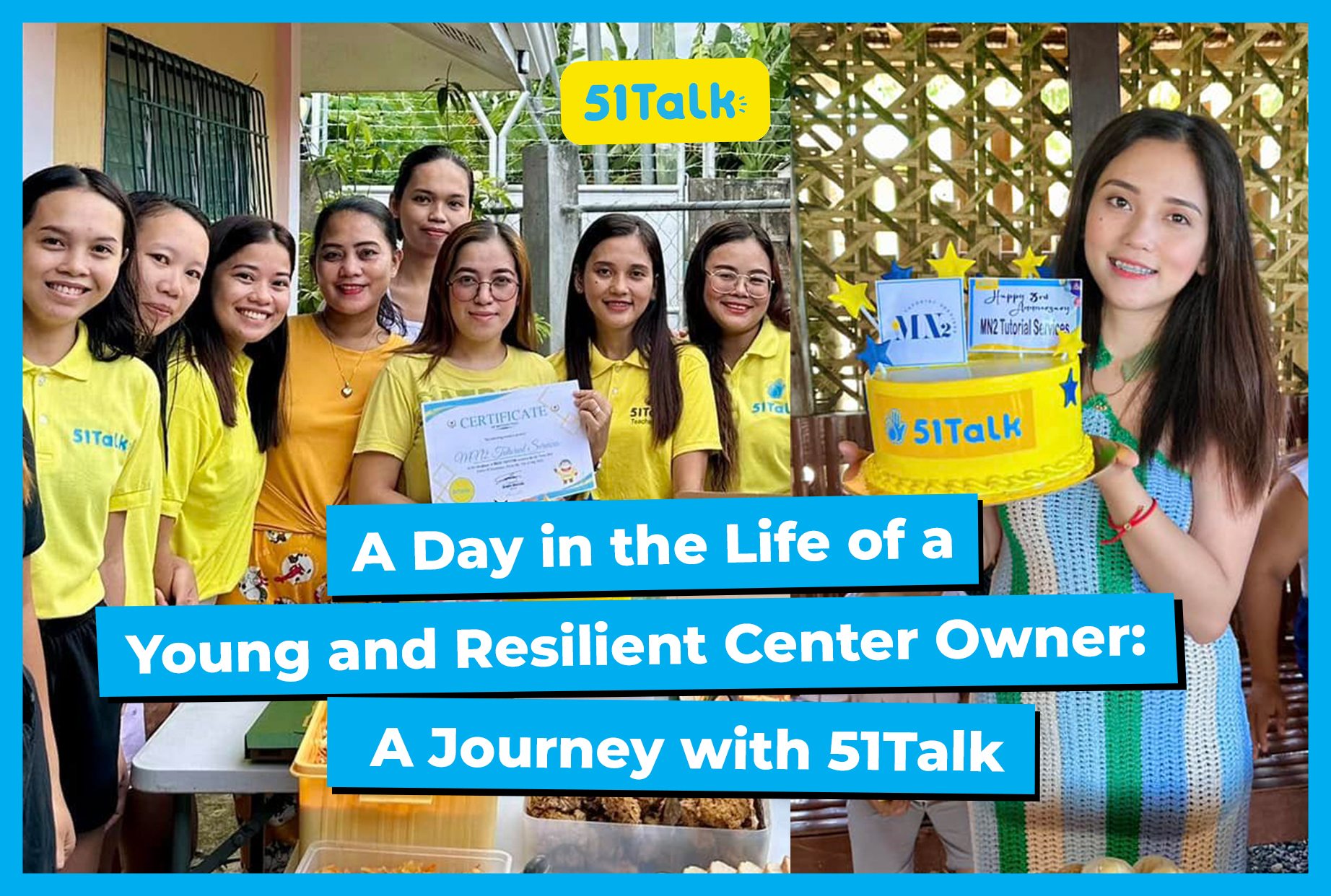 A Day in the Life of a Young and Resilient Center Owner: A Journey with 51Talk